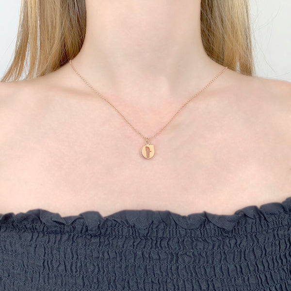 Gondola Rose Gold Necklace
