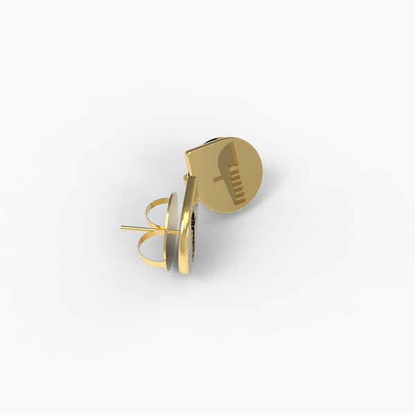 Gondola Gold Earrings