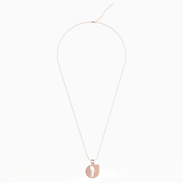 Gondola Rose Gold Necklace